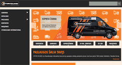 Desktop Screenshot of hydroscand.lt
